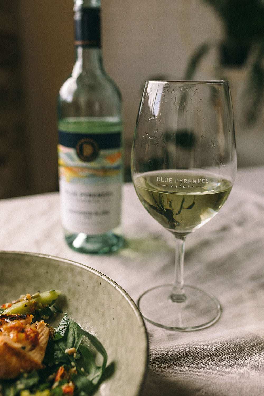 Chargrilled Salmon with Glass Noodle Salad – Blue Pyrenees